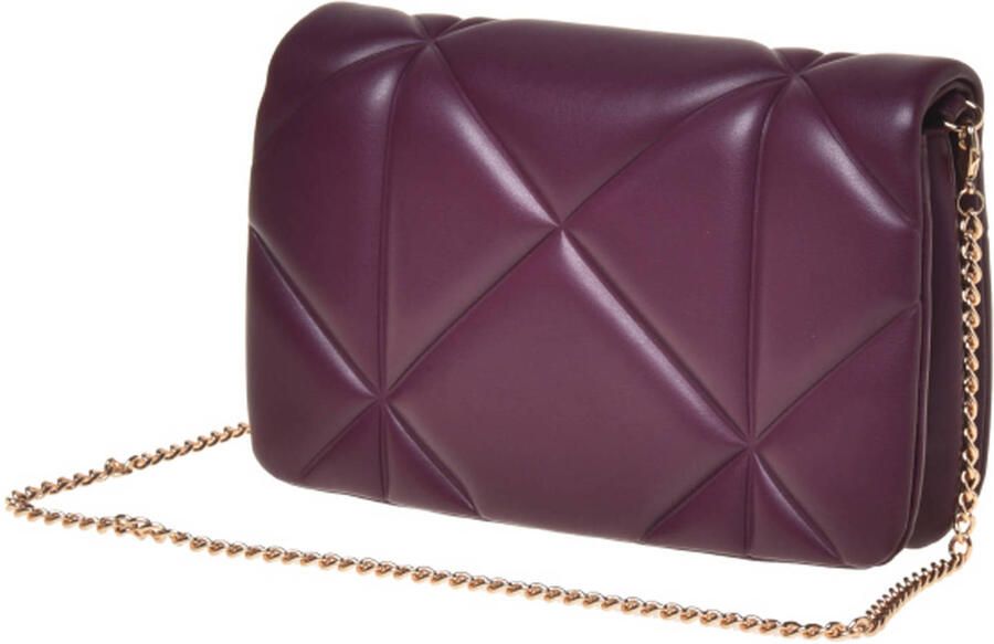 Love Moschino crossbody tas Embossed Q bordeauxrood - Foto 2