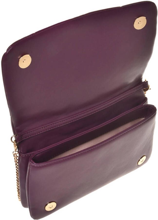 Love Moschino crossbody tas Embossed Q bordeauxrood