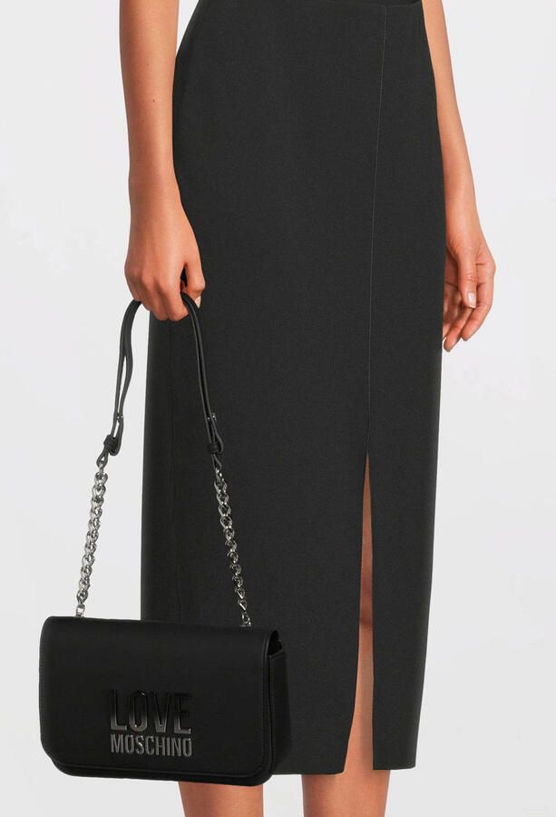 Love Moschino Lente Zomer Dames Middelgrote Tassen Collectie Gray Dames