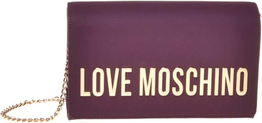 Love Moschino crossbody tas Smart Daily bordeauxrood - Foto 3