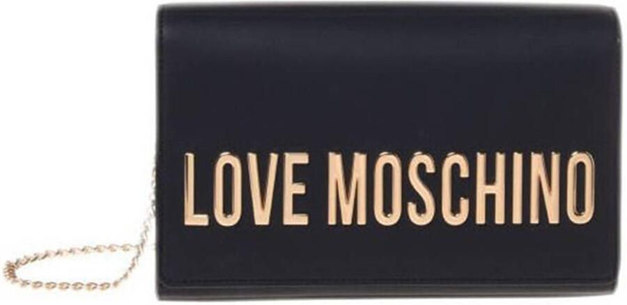 Moschino Zwarte Synthetische Dames Schoudertas Black Dames - Foto 3