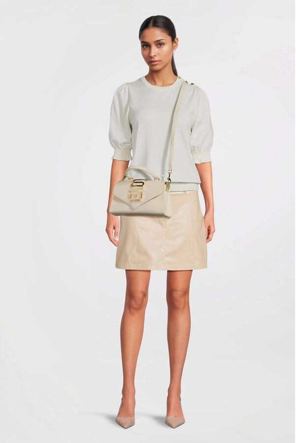Moschino Ivoor Handtas Elegant en Glamoureus Beige Dames - Foto 2