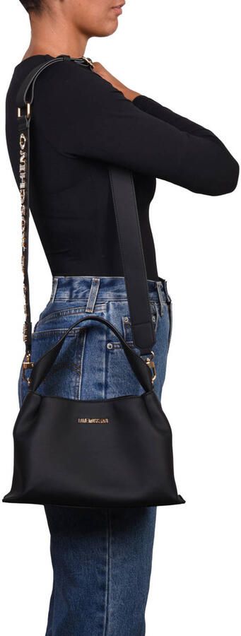 Love Moschino mini handtas Aura zwart - Foto 2