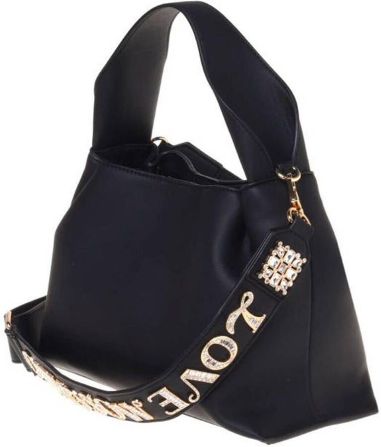 Love Moschino mini handtas Aura zwart