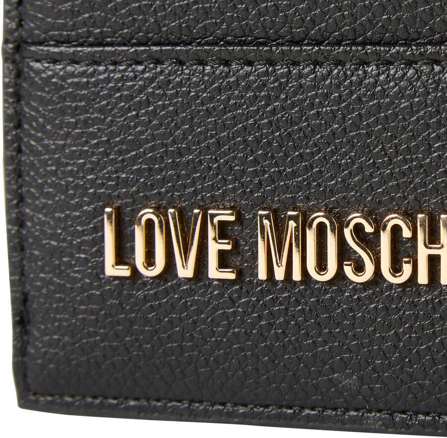 Love Moschino portemonnee Signature zwart - Foto 2