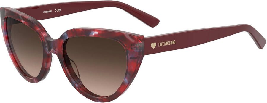 Love Moschino zonnebril MOL095 S rood