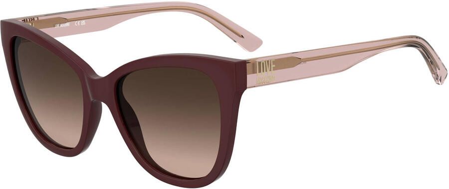 Love Moschino zonnebril MOL097 S lichtroze