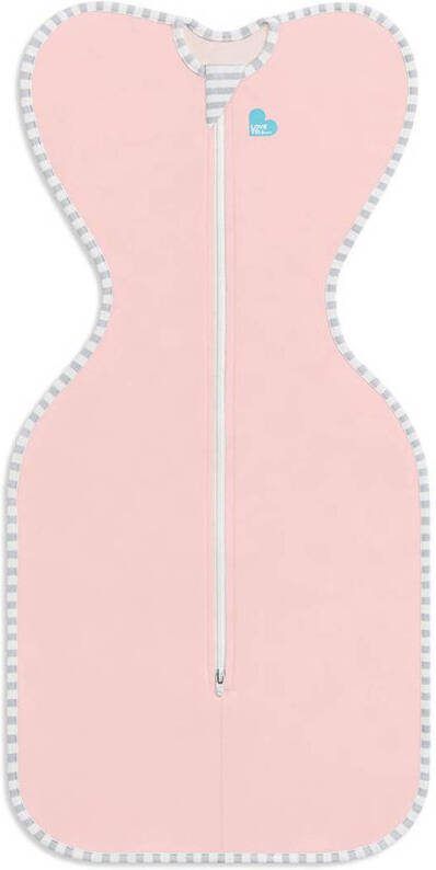 Love to Dream inbakerslaapzak stage 1 Swaddle UP 1.0 dusty pink Inbakerdoek Roze