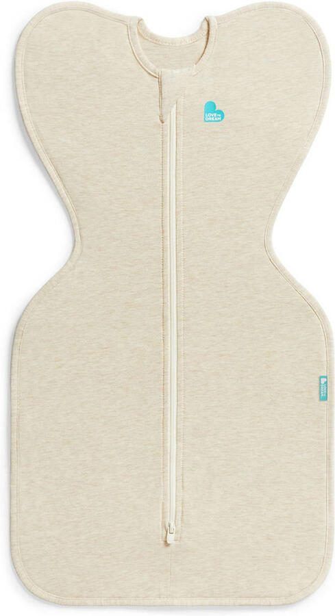 Love to Dream inbakerslaapzak Fase 1 Swaddle Up ORIGINAL oatmeal