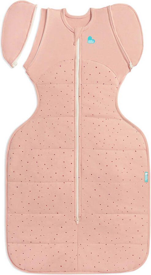 Love to Dream overgangsslaapzak Fase 2 Swaddle Up WARM roze - Foto 2