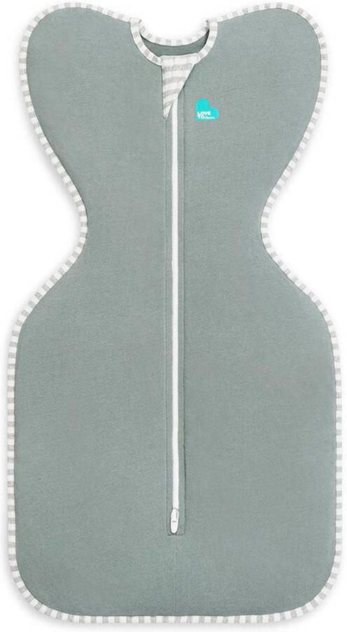Love to Dream SwaddleUp inbakerslaapzak Fase 1 TOG 1.0 Deep Olive Inbakerdoek 0-3 mnd