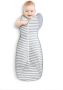 Love to Dream SwaddleUp overgangsslaapzak Fase 2 TOG 1.0 grijs wit Inbakerdoek XL - Thumbnail 3