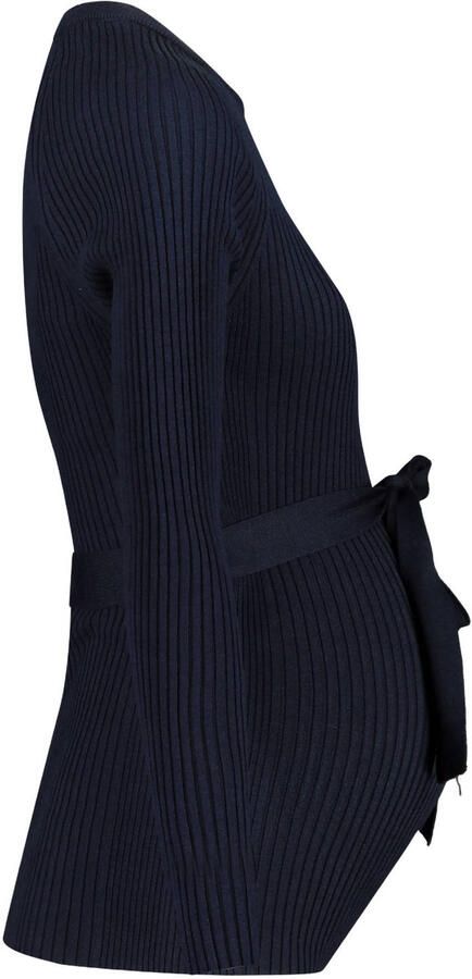 LOVE2WAIT aansluitende zwangerschaps longsleeve marineblauw Dames Acryl Ronde hals maat 40-42 - Foto 3