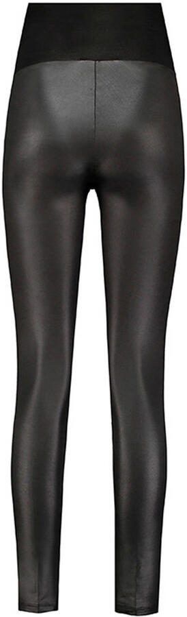 Love2wait coated zwangerschapslegging zwart Broek Effen 34