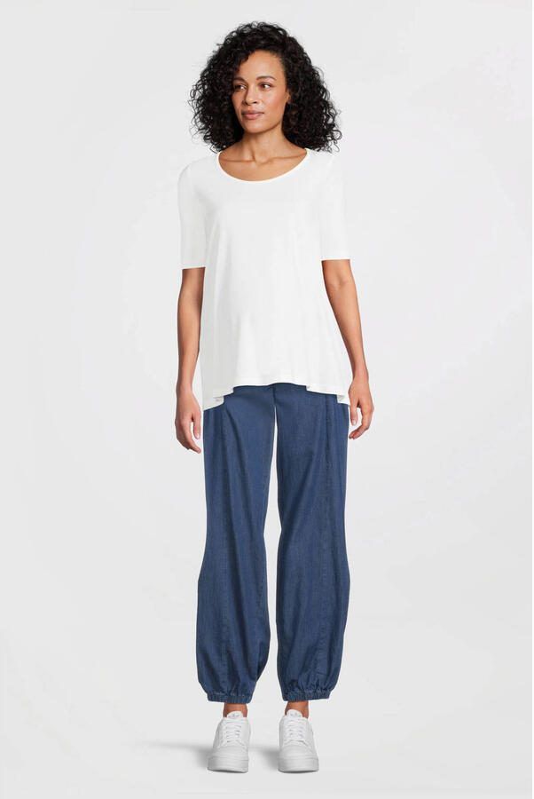 LOVE2WAIT high waist zwangerschaps casual broek light blue denim - Foto 2