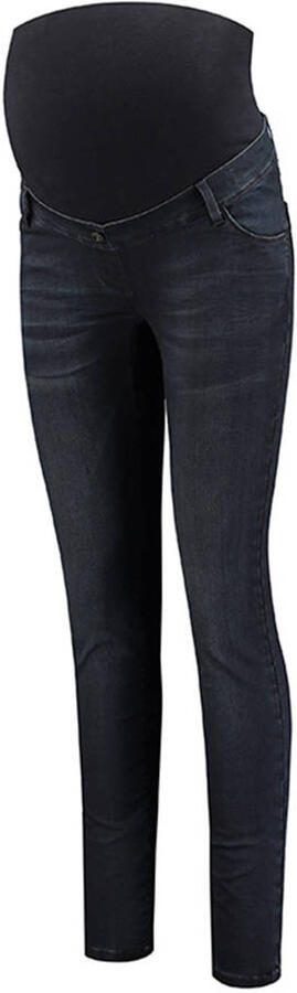 Love2wait skinny fit zwangerschapsjeans Sophia dark denim Blauw Dames Stretchdenim 26-32 - Foto 2
