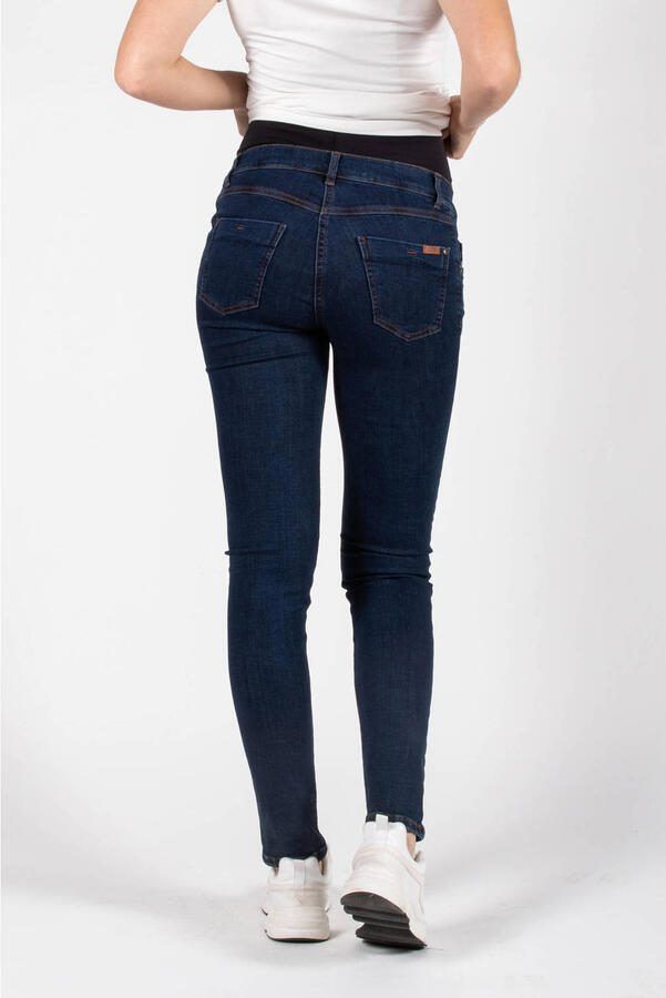LOVE2WAIT high waist zwangerschaps skinny jeans medium blue denim - Foto 2
