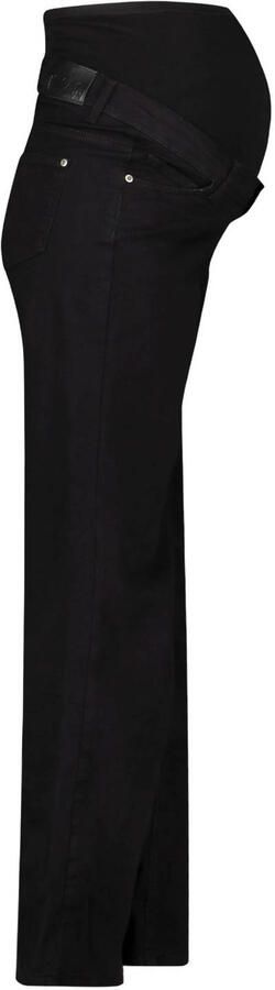 LOVE2WAIT Julia zwangerschaps wide leg jeans zwart - Foto 2