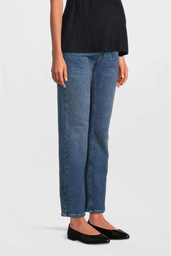 Love2wait loose fit zwangerschapsjeans 021 stone wash Blauw Dames Denim 26 - Foto 5