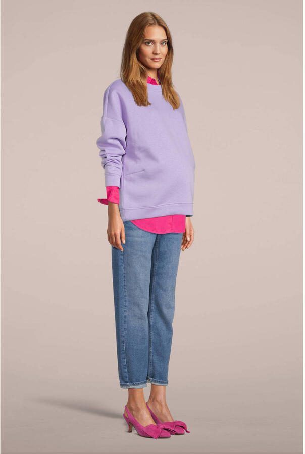Love2wait loose fit zwangerschapsjeans 021 stone wash Blauw Dames Denim 26 - Foto 3