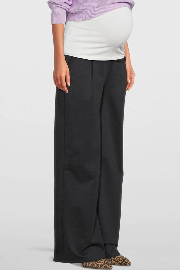 Love2wait low waist loose fit broek donkerblauw Dames Polyester Effen XS - Foto 4