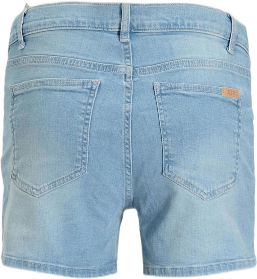 LOVE2WAIT low waist regular fit short stonewashed
