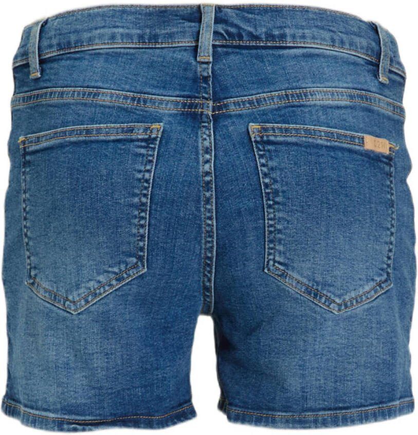 LOVE2WAIT low waist regular fit zwangerschapsshort stonewashed Korte broek Blauw Dames Denim - Foto 2