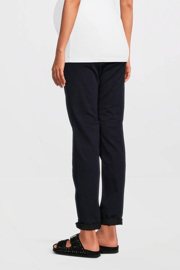 Love2wait low waist skinny broek Emerald donkerblauw Dames Denim Effen 33 - Foto 5