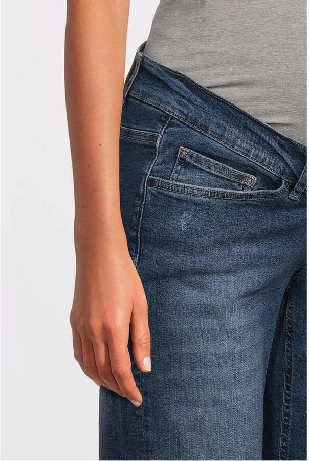 LOVE2WAIT low waist zwangerschaps regular jeans Norah stonewashed - Foto 2