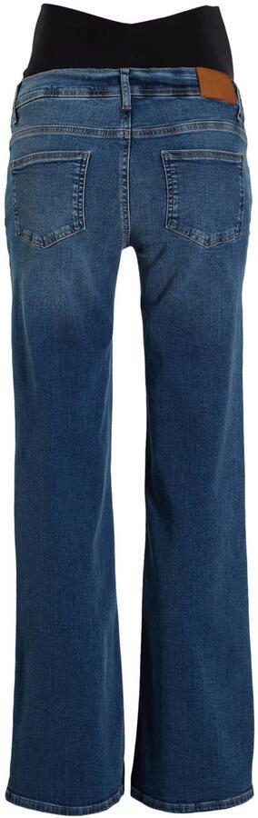 LOVE2WAIT low waist zwangerschaps wide leg jeans stonewashed - Foto 4
