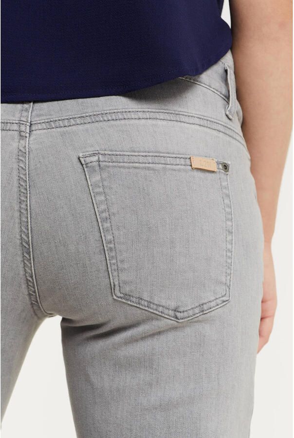 Love2wait mom zwangerschapsjeans Norah grijs Dames Stretchdenim Effen 26 - Foto 2