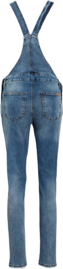 Love2wait mom zwangerschapstuinbroek blauw Dames Denim Effen 31