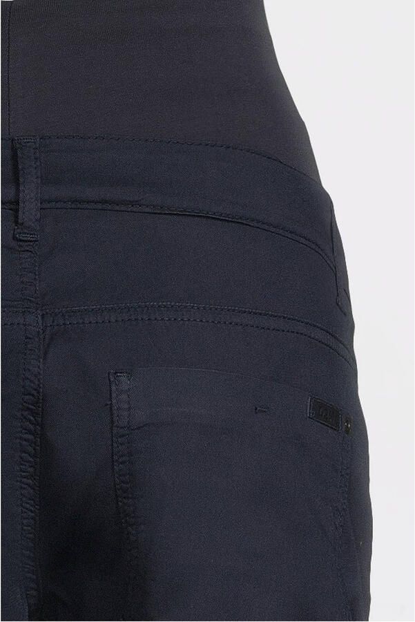 LOVE2WAIT regular waist zwangerschaps casual short donkerblauw - Foto 4