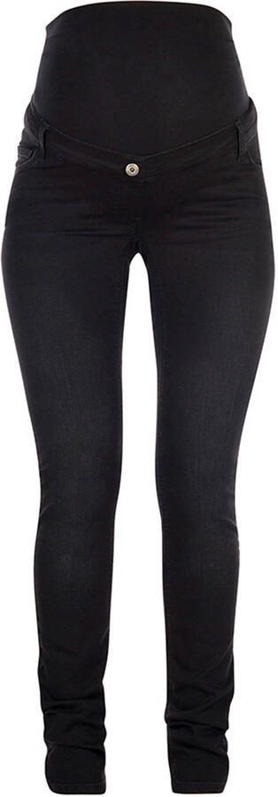 Love2wait skinny zwangerschapsjeans zwart Dames Stretchdenim Effen 26 34