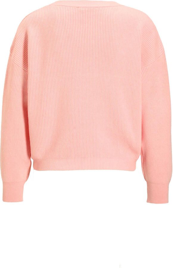LOVE2WAIT viscose gebreide zwangerschapstrui roze - Foto 3