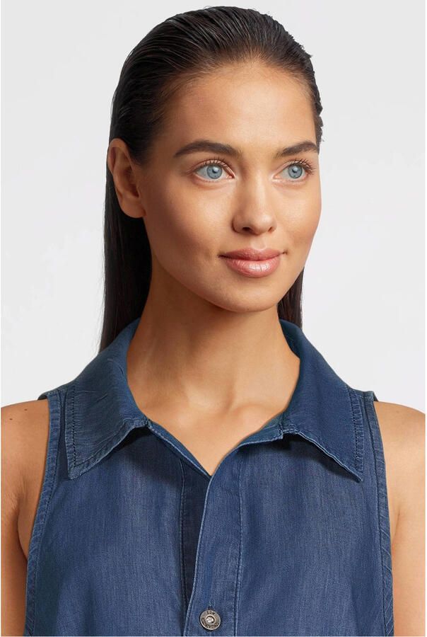 LOVE2WAIT zwangerschaps cropped top light blue denim - Foto 2