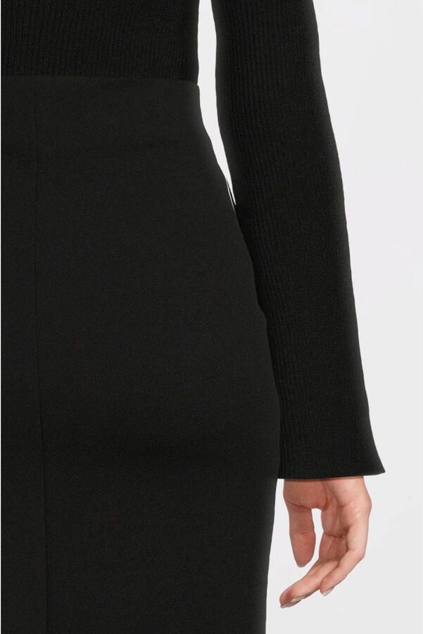 LOVE2WAIT zwangerschaps midi rok zwart