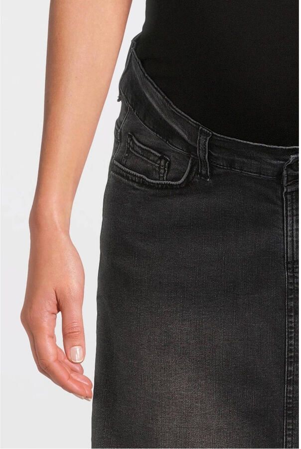 LOVE2WAIT zwangerschaps spijkerrok grey denim