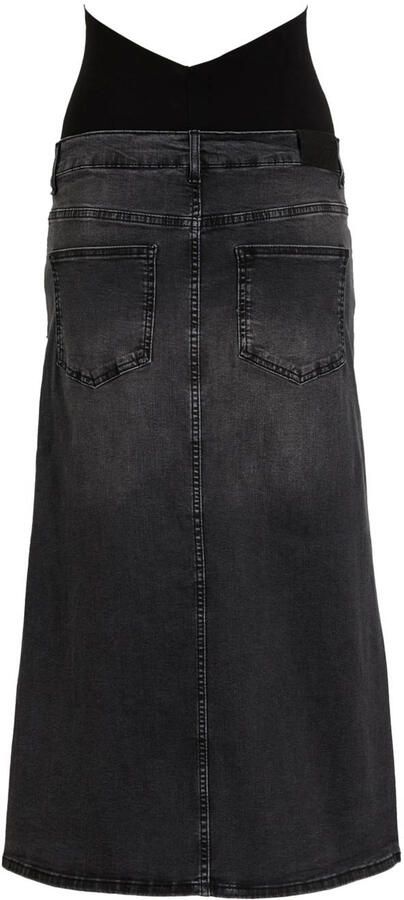 LOVE2WAIT zwangerschaps spijkerrok grey denim - Foto 4