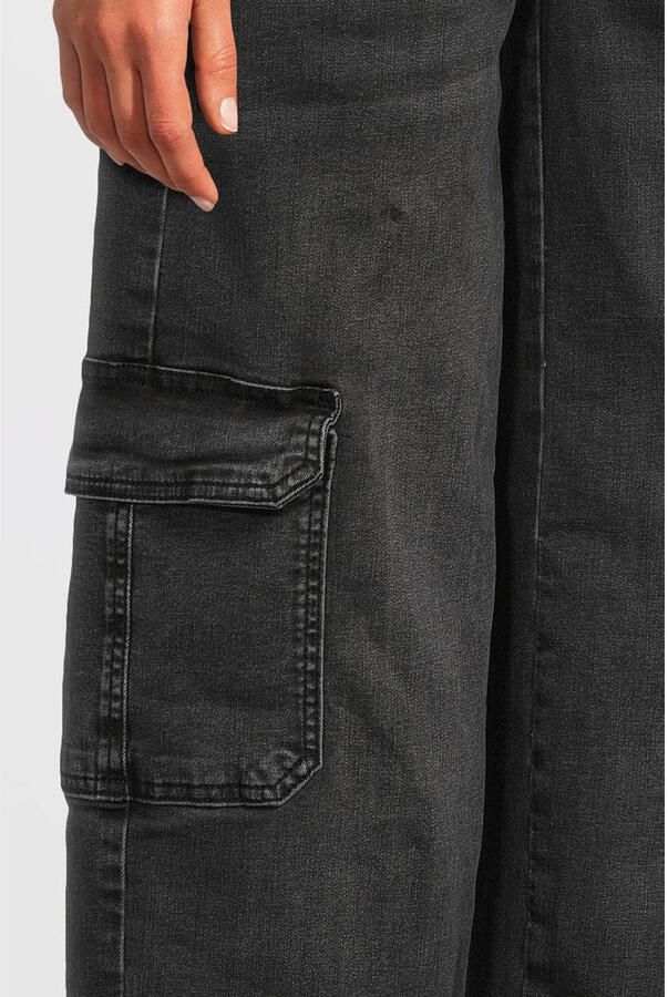 LOVE2WAIT zwangerschaps straight jeans grey denim
