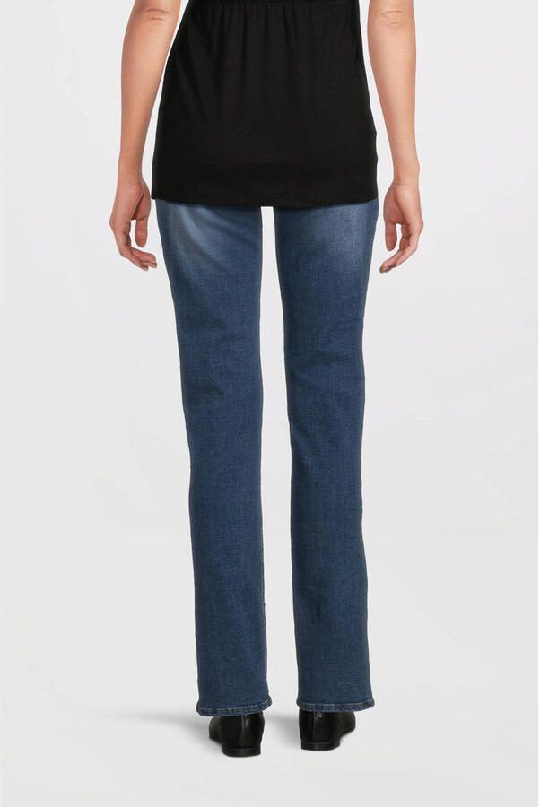Love2wait zwangerschaps straight jeans Grace stonewashed Blauw Dames Denim 27 - Foto 5