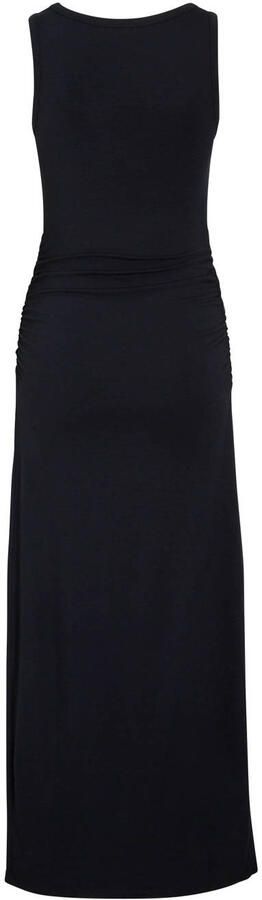 Love2wait zwangerschapsjurk zwart Dames Tencel Ronde hals Effen XS