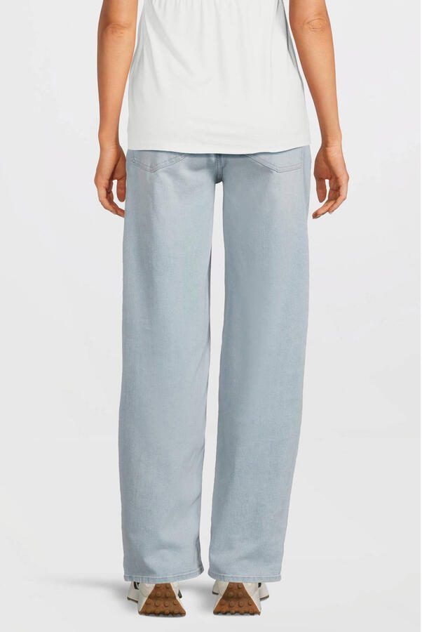 LOVE2WAIT zwangerschaps tapered jeans light blue denim - Foto 4