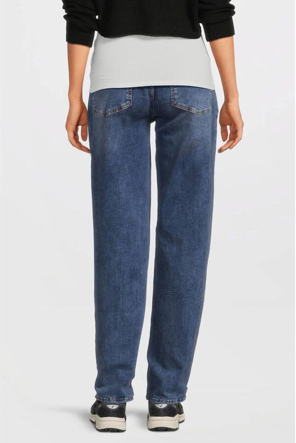 LOVE2WAIT zwangerschaps tapered jeans medium blue denim - Foto 4