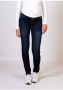 Love2wait low waist zwangerschaps skinny jeans dark wash Blauw Dames Stretchdenim 26 - Thumbnail 1