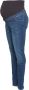 Love2wait plus size positie skinny zwangerschapsjeans medium blue denim Blauw Dames Stretchdenim 46 - Thumbnail 1