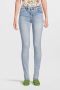 LTB high waist skinny jeans Amy X lichtblauw denim - Thumbnail 1