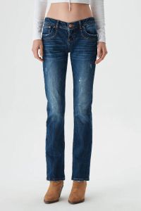 LTB Bootcut jeans Valerie met lange uitlopende pijpbelijning en lage taillehoogte met stretch-aandeel