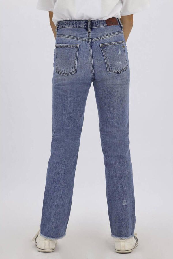 LTB high waist straight fit jeans Oliva G eliava wash Blauw Meisjes Denim 128 - Foto 2