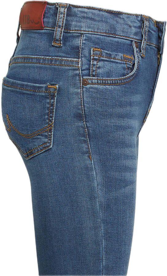 LTB high waist super skinny jeans Sophia marlin blue wash Blauw Meisjes Stretchdenim 176